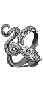 Covetous Silver Serpent Ring+1