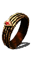 Red Tearstone Ring