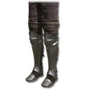 Silver Grooved Greaves