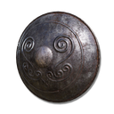 Escudo Redondo de Ferro +25 (Qualidade)