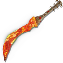 Lâmina de Magma +10 (Única)