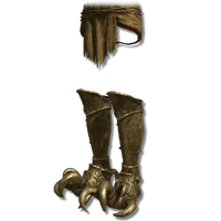 Grevas de Guerreiro Pássaro Divino