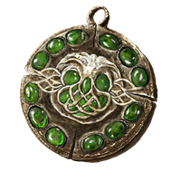 Medalhão de Âmbar Viridiano +3